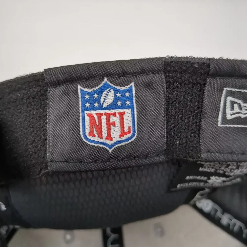 Dallas Cowboys NFL New Era 39THIRTY Gray Black Mesh Back Stretch Fit Hat Size M
